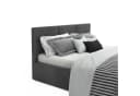 Muralo Polsterbett mit Bettkasten Grau Magic Velvet Bild 5