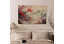 Muralo Leinwandbild Japanischer Baum Modern Grün 30x20 cm Bild 4