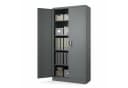 Muralo Aktenschrank Metallschrank Anthrazit mit Schloss Bild 2