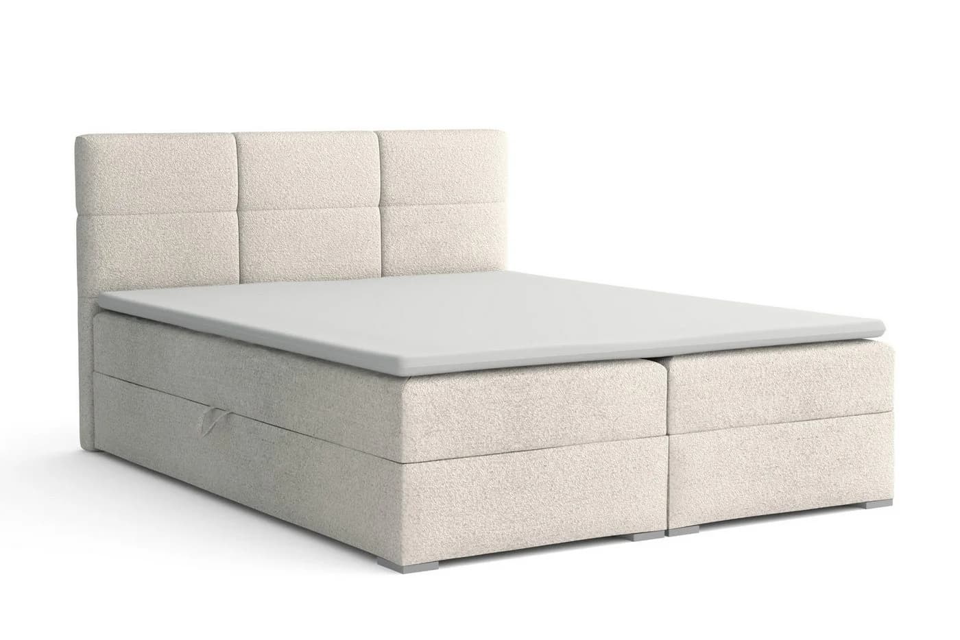 Deine Möbel 24 Boxspringbett SUSAN LUX mit Bettkasten & Topper - Bild 2