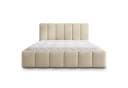 Masseno Polsterbett RANIS Beige mit Bettkasten und Lattenrost Bild 5