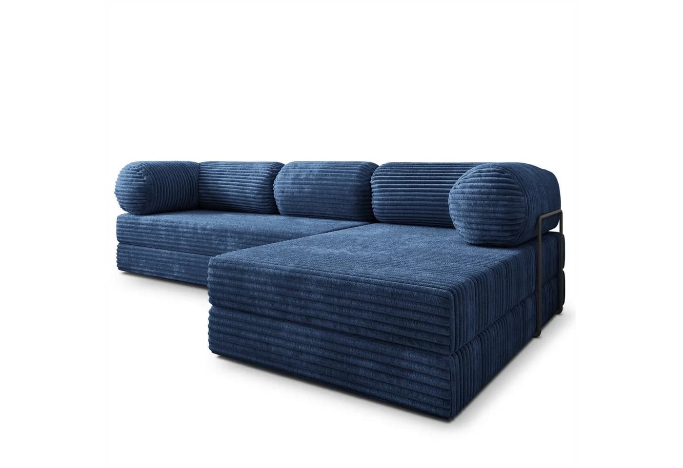 Masseno Ecksofa ETERA modulares Boneless Sofa mit Schlaffunktion Blau - Bild 2