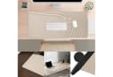 PAPER DESK Schreibtischunterlage XXL Beige 90x40cm Bild 2