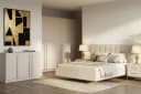Deine Möbel 24 Schlafzimmer-Set MIRELO Kaschmir 4-tlg. mit Kleiderschrank Bild 1