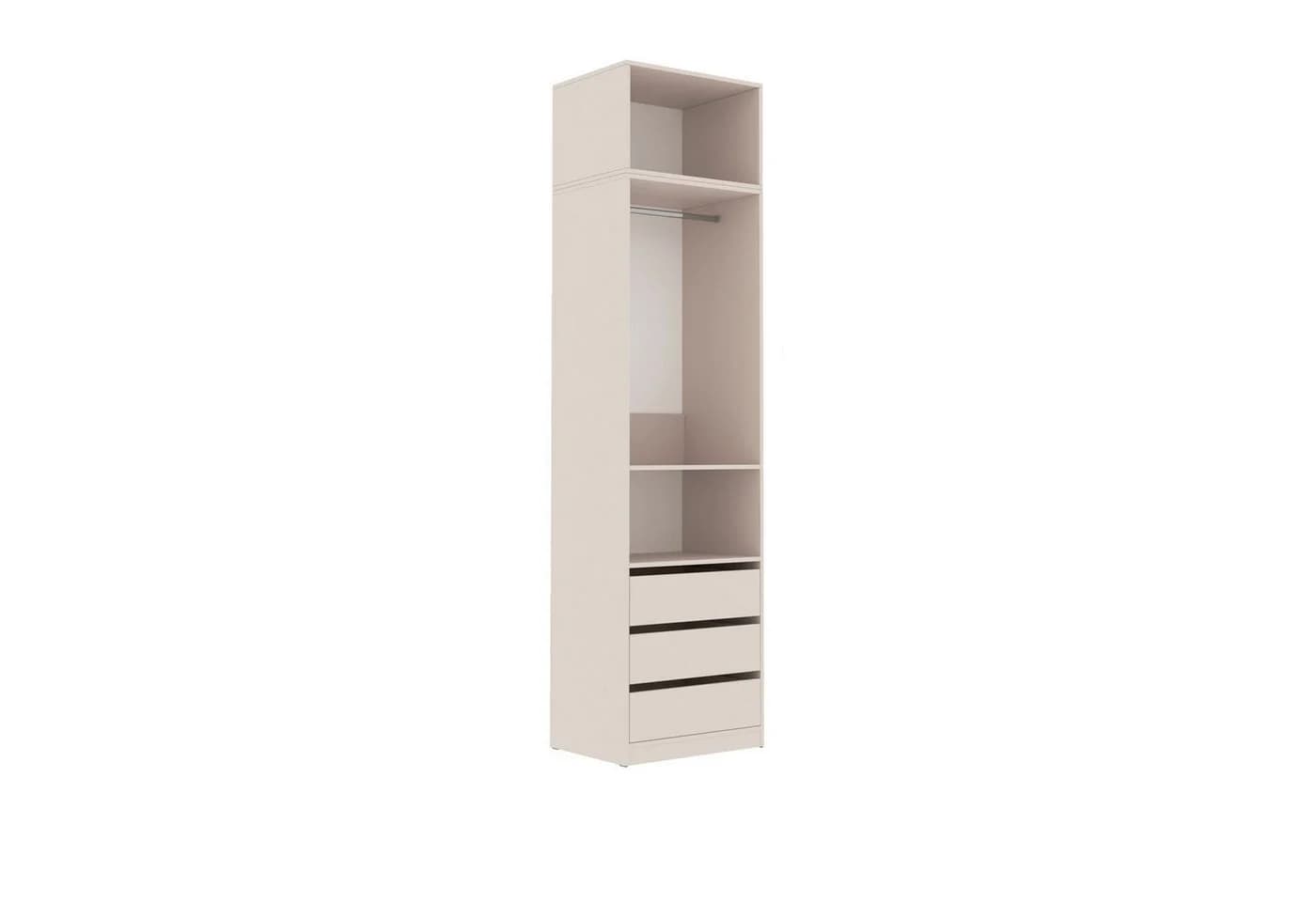 Marmex Möbel Mehrzweckschrank TRES SET J/N Beige/Grau