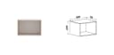 Marmex Möbel Mehrzweckschrank TRES SET J/N Beige/Grau Bild 3