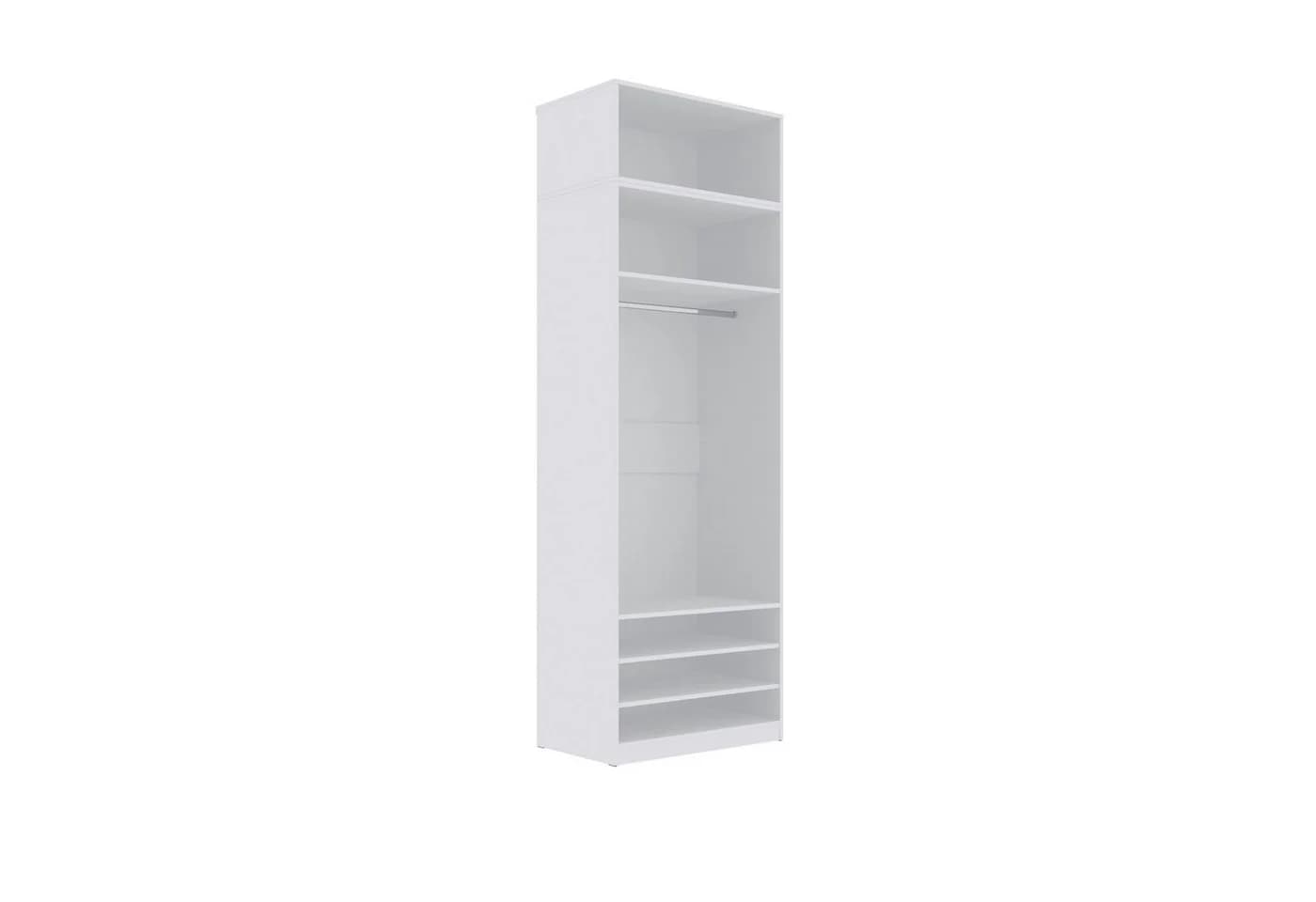 Marmex Möbel Kleiderschrank Set TRES Weiß 6 Schubladen Modulschrank - Bild 4