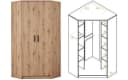 Marmex Möbel Schrank-Set GRANT SET 45A Eiche Artisan Soft-Close Bild 5