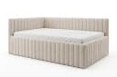 Deine Möbel 24 Polsterbett LUPO Beige mit Bettkasten Bild 3