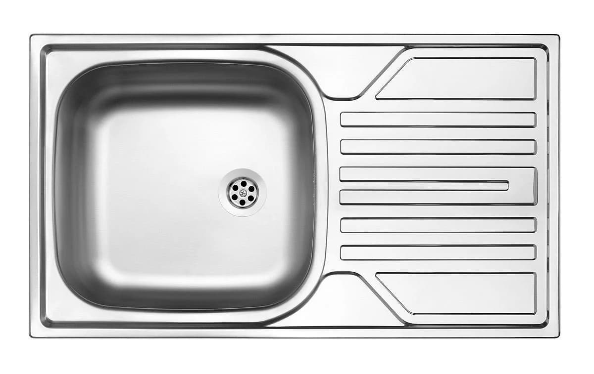 Deante Edelstahlspüle ZELB0110 Komplett-Set mit Armatur