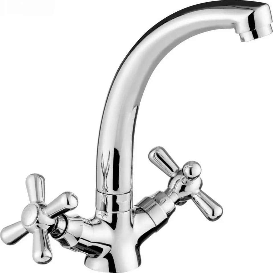 Deante Waschtischarmatur Symetrio Zweigriff Chrom - Bild 2