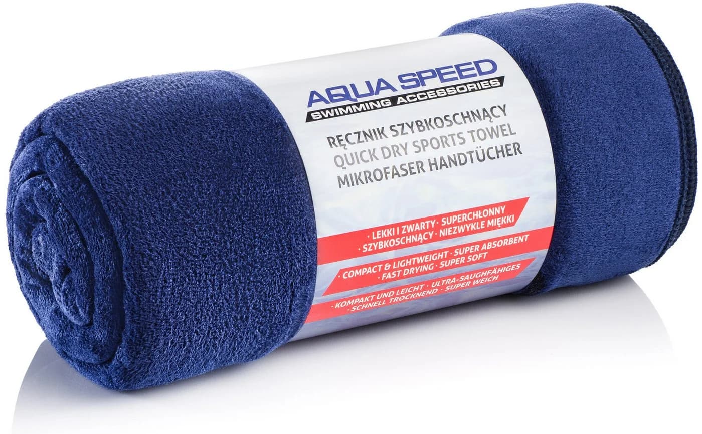 Aqua Speed Mikrofaser Sporthandtuch 70x140 cm Violett 350g/m² - Bild 4