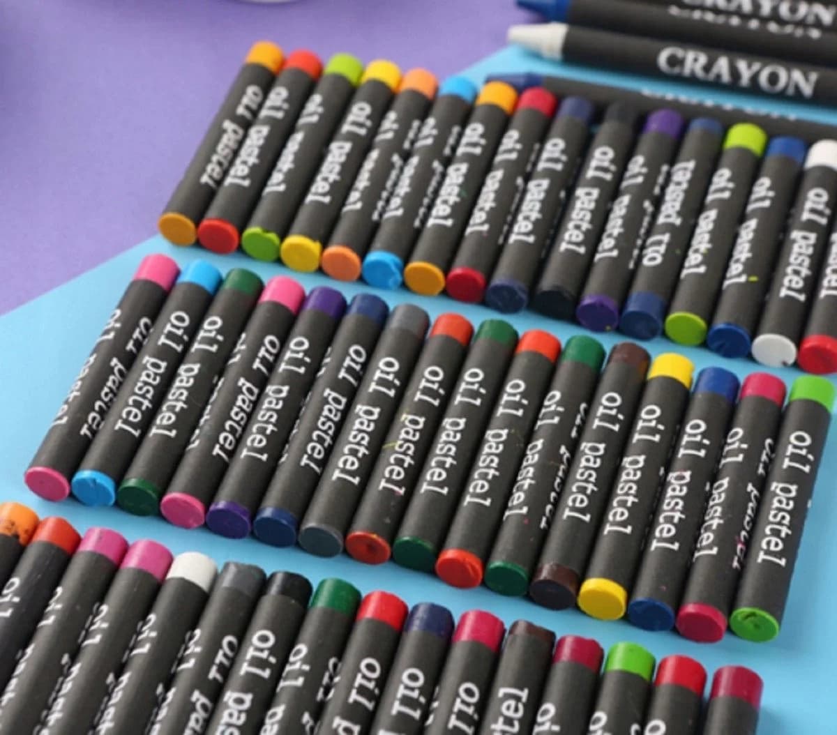 R2 Invest Kreativset Einhorn Kinder Malset 145-teilig Blau - Bild 4