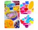 R2 Invest Slime XXL Kreativset mit Glitzer, Perlen, Formen und Werkzeug Bild 1