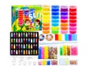 R2 Invest Slime XXL Kreativset mit Glitzer, Perlen, Formen und Werkzeug Bild 3