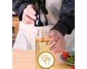 R2 Invest Ölspender Sprüher 200 ml Glasflasche Schwarz Bild 1