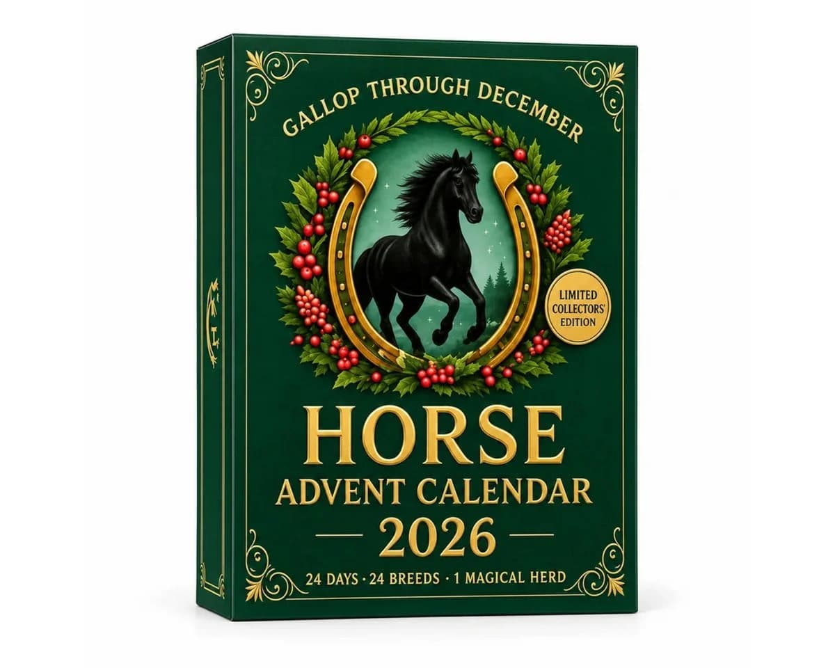 R2 Invest Adventskalender Pferde 2026 mit Miniaturen - Bild 2