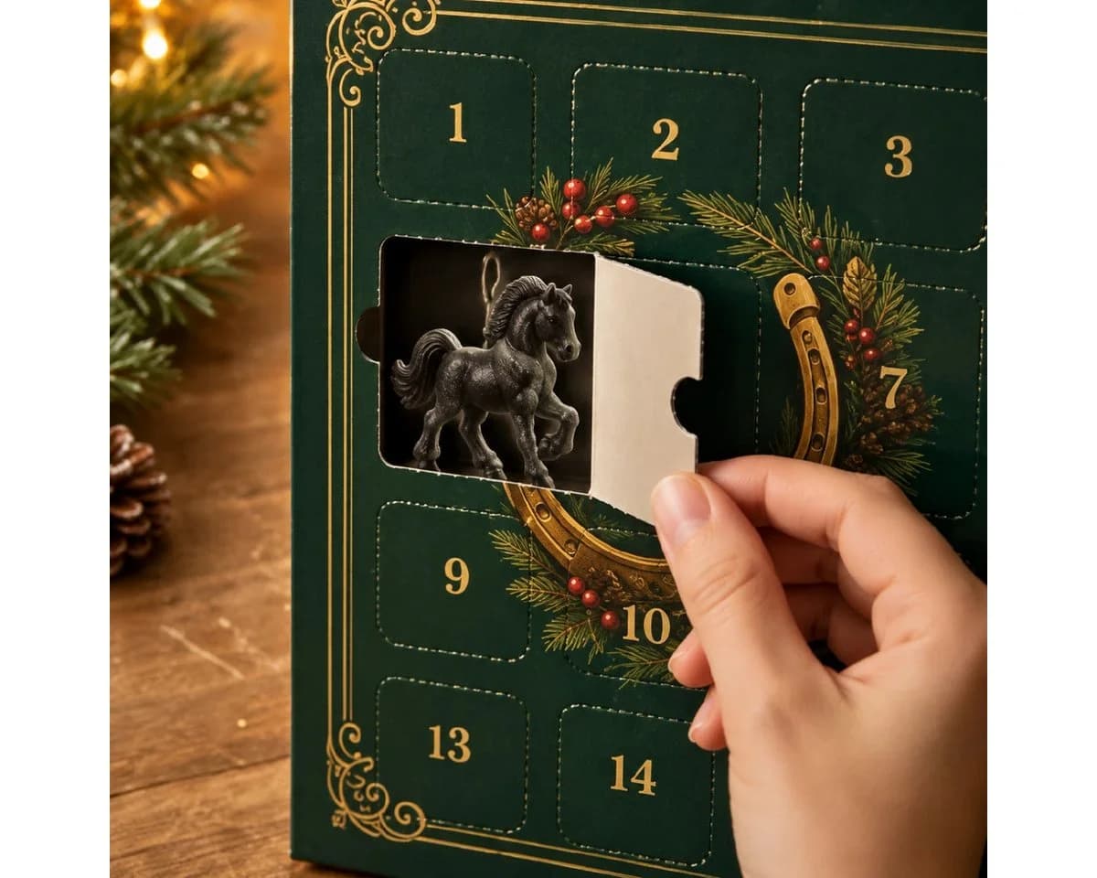 R2 Invest Adventskalender Pferde 2026 mit Miniaturen - Bild 3
