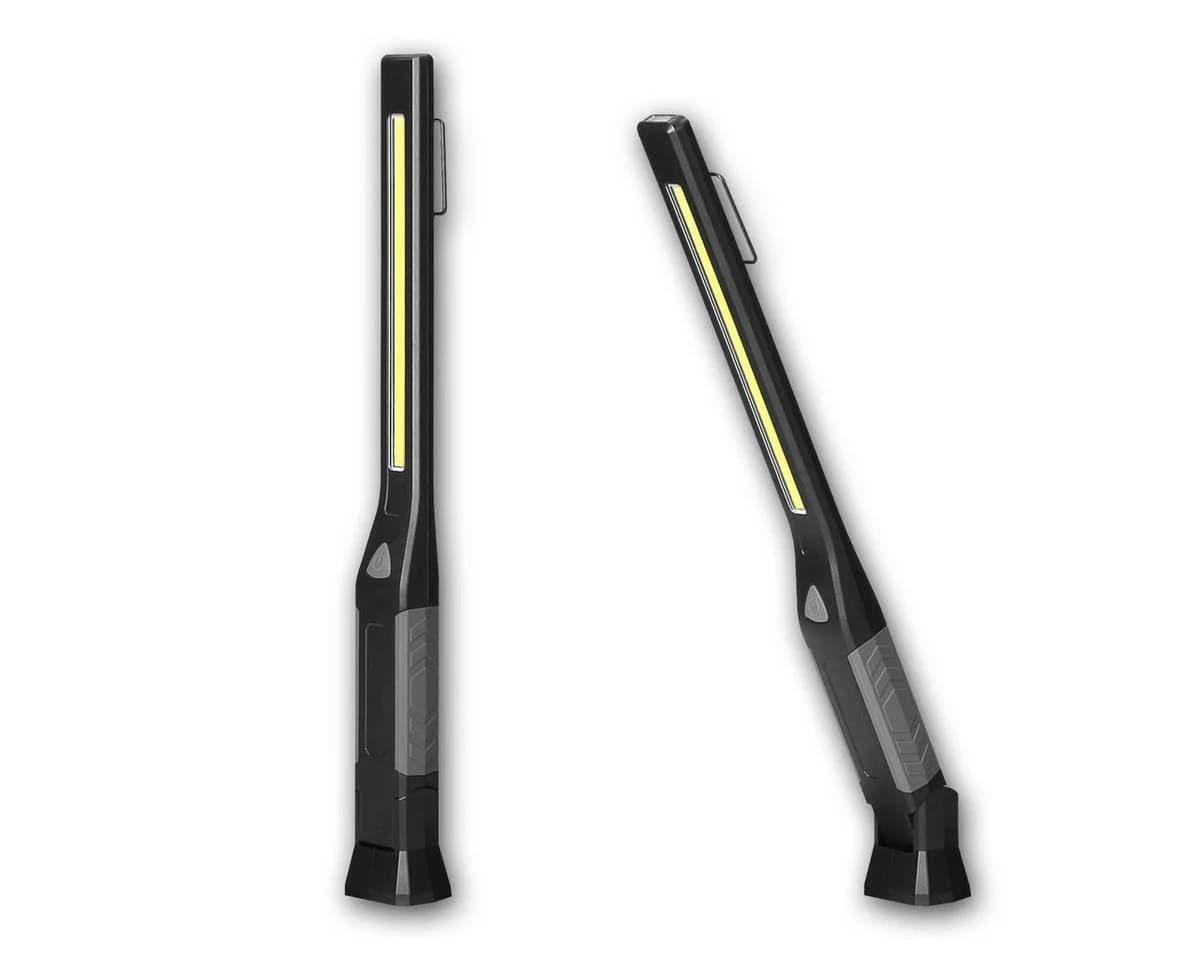 Virone LED Arbeitsleuchte mit Magnetfuß & Haken, schwarz, kaltweiß - Bild 3