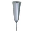 Florists Products Bodenvase Elegante Friedhofsblumenvase Silber Bild 2