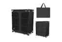 NILS CAMP Campingschrank XL Reiseschrank mit 3 Ablageebenen Bild 2