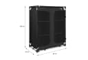 NILS CAMP Campingschrank XL Reiseschrank mit 3 Ablageebenen Bild 3