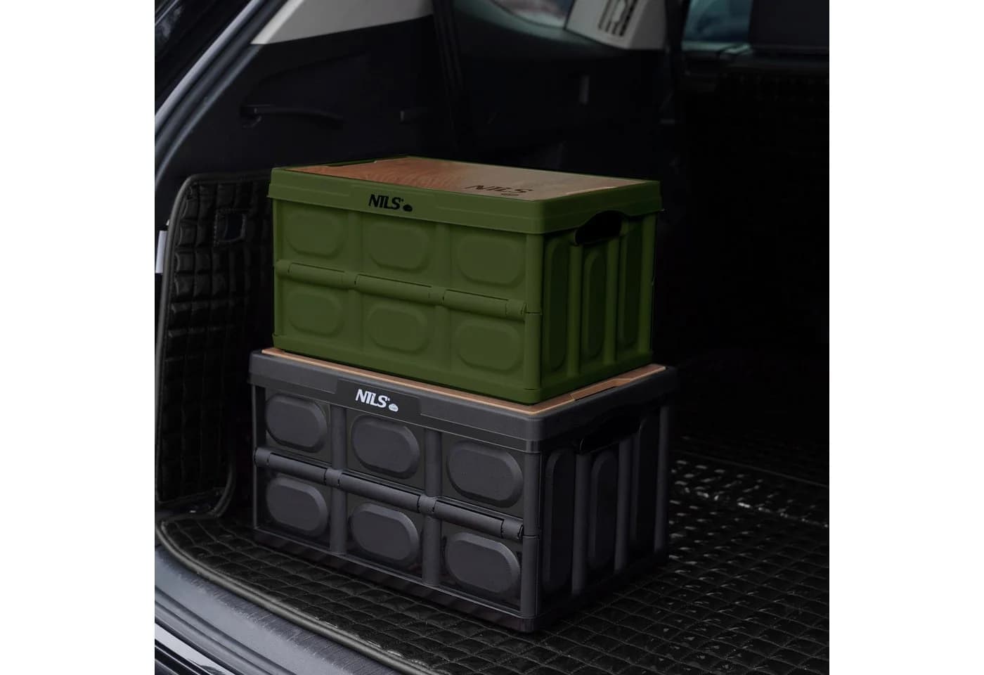 NILS CAMP Faltbox 2in1 Klappbare Campingkiste 15L - Bild 5