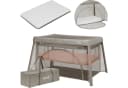 Lionelo Baby-Reisebett MILA Beige 2-in-1 mit Matratze Bild 3