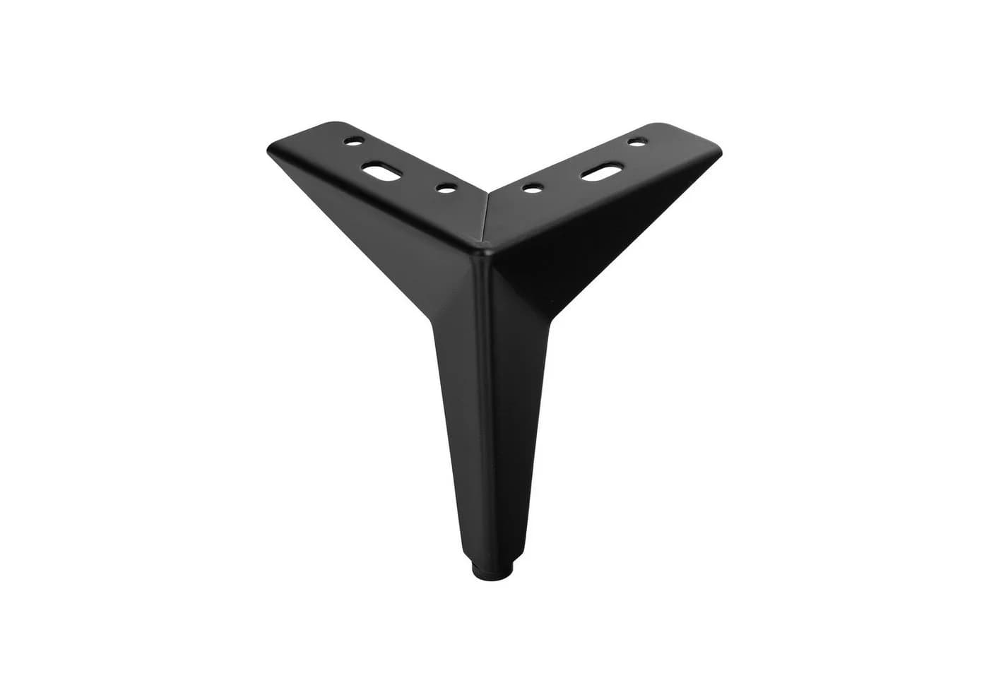 Prima-Online Möbelfüße 4er Set Stahl Modern Schwarz Matt / Chrom - Bild 5