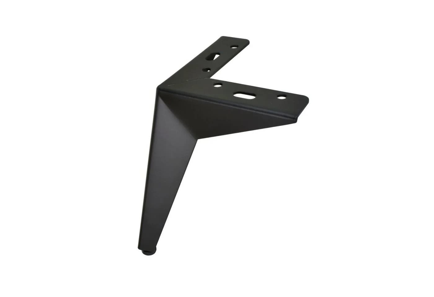 Prima-Online Möbelfüße Schwarz Matt Stahl H: 19cm - Bild 4