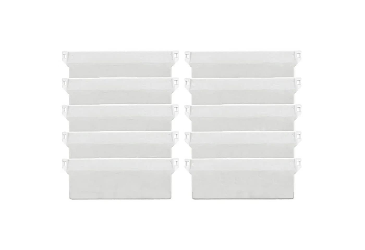 Stop Sun Streifengewichte Weiß für Vertikaljalousien 127mm 10er Pack