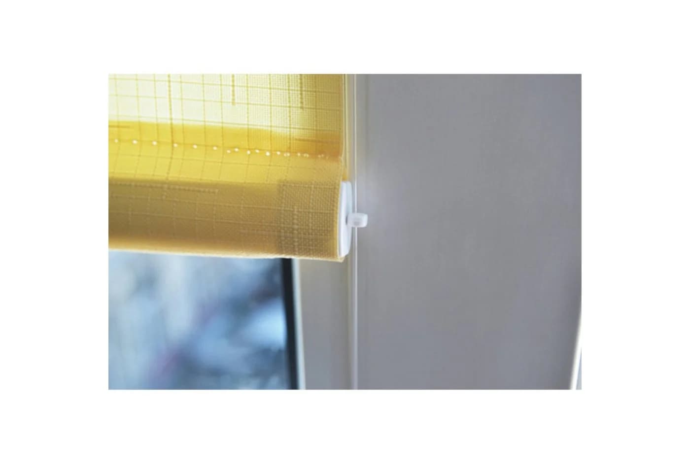 Stop Sun Mini Rollladen Mechanismus Fi17 Weiß/Braun mit Kette - Bild 4