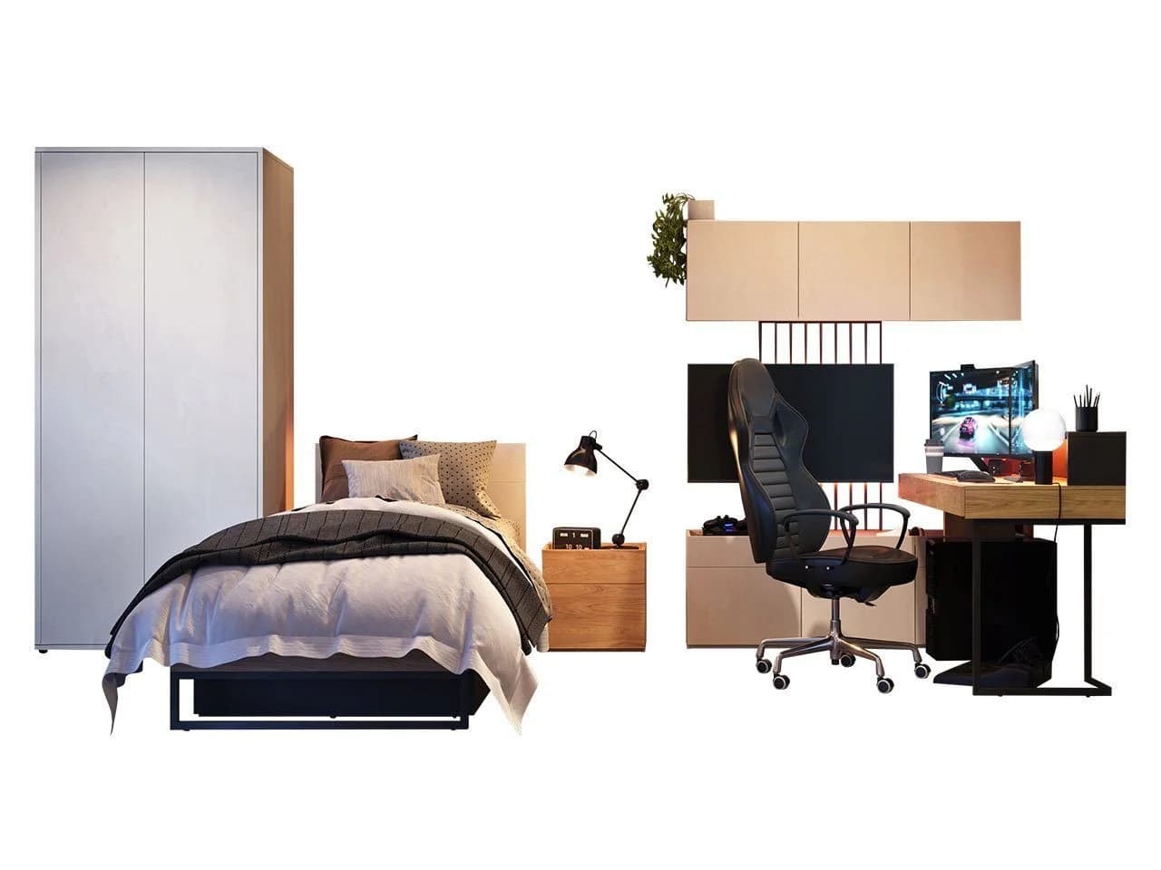Compleo Jugendzimmer-Set Elegant Design TEEN FLEX Komplettzimmer - Bild 2