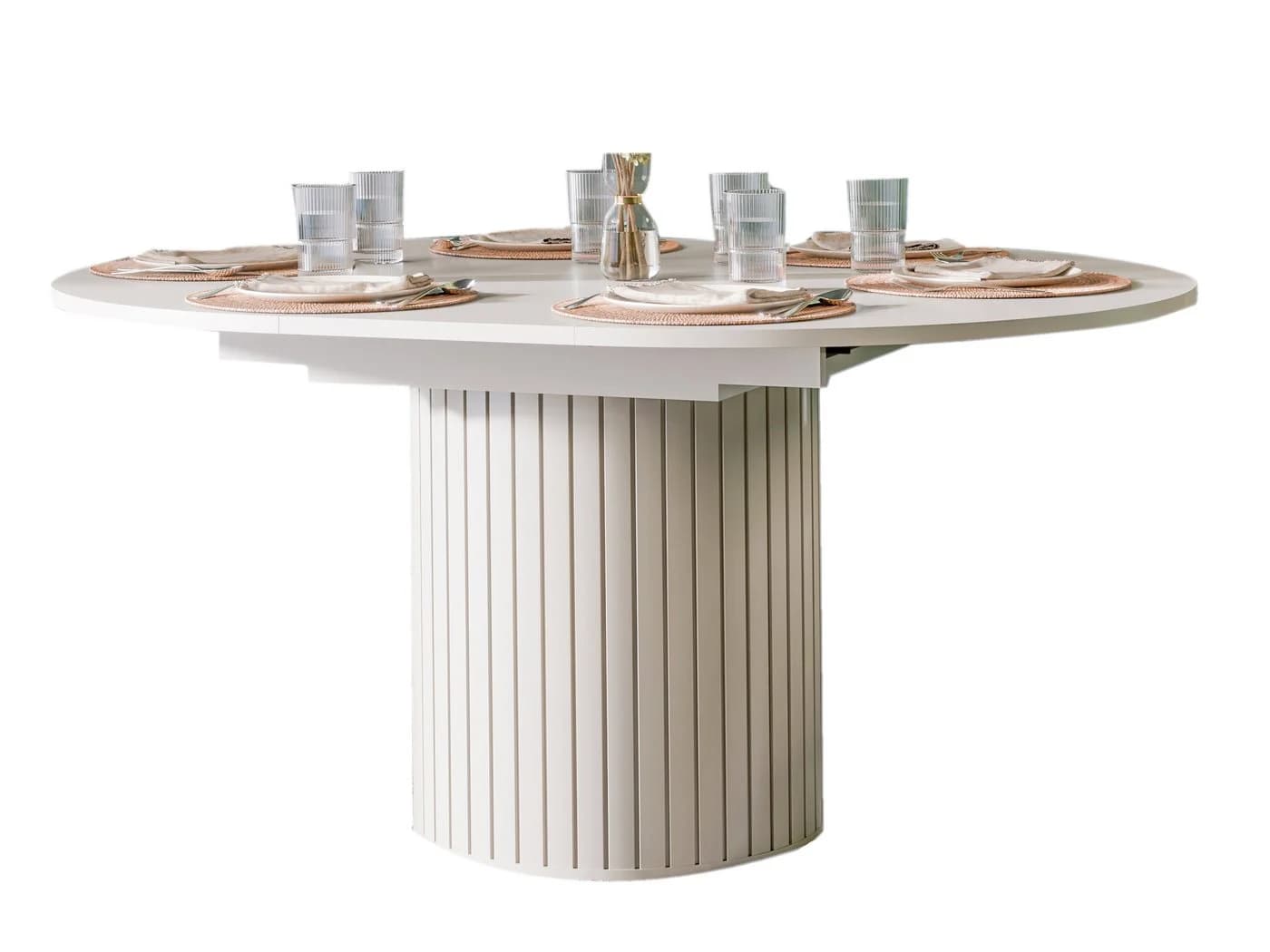Compleo Esstisch MODERNO Ausziehbar Beige Laminat - Bild 2
