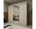 Compleo Schwebetürenschrank mit Spiegel Kaschmir Elegant Bild 2