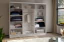 Compleo Schwebetürenschrank mit Spiegel Kaschmir Elegant Bild 3