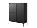 Compleo Hochkommode JULO Schwarz mit Push to open Funktion Bild 3