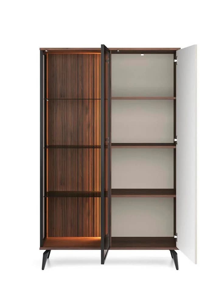 Compleo Standvitrine VIVIN Modern Zweiteilig Push-to-Open - Bild 4