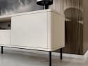 MOEBLINE Lowboard TV Schrank Kommode RADDIO 180NC Kaschmir Bild 1