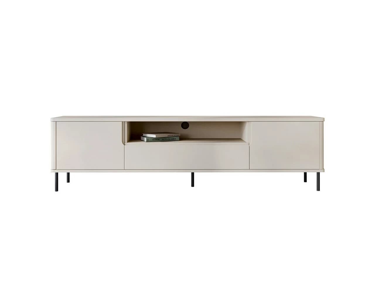 MOEBLINE Lowboard TV Schrank Kommode RADDIO 180NC Kaschmir - Bild 4