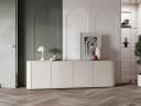 MOEBLINE Sideboard AZILLO Kommode Beige Kaschmir Bild 2