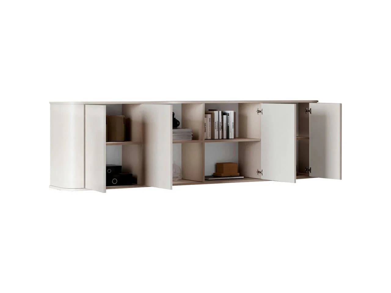 MOEBLINE Sideboard AZILLO Kommode Beige Kaschmir - Bild 3