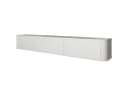 MOEBLINE Hängendes TV Lowboard AZILLO 215 Weiß Bild 1