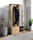 Beautysofa Garderobenschrank LIMO mit Spiegel und Soft-Close Funktion Bild 1