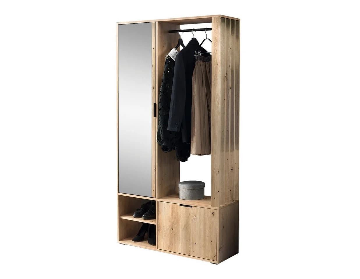 Beautysofa Garderobenschrank LIMO mit Spiegel und Soft-Close Funktion - Bild 5
