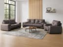 Beautysofa Big-Sofa Polstergarnitur Omega Set 3+2+1 Sofa Wohnzimmer Sofagarnitur, Modern Design Bild 2