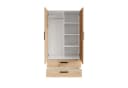 Kleiderschrank TREND 90x180x50 cm Laminat Bild 3