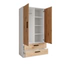 Kleiderschrank TREND 90x180x50 cm Laminat Bild 4