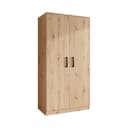 Beautysofa Kleiderschrank TREND 2-türig mit Selbsteinzug Bild 5