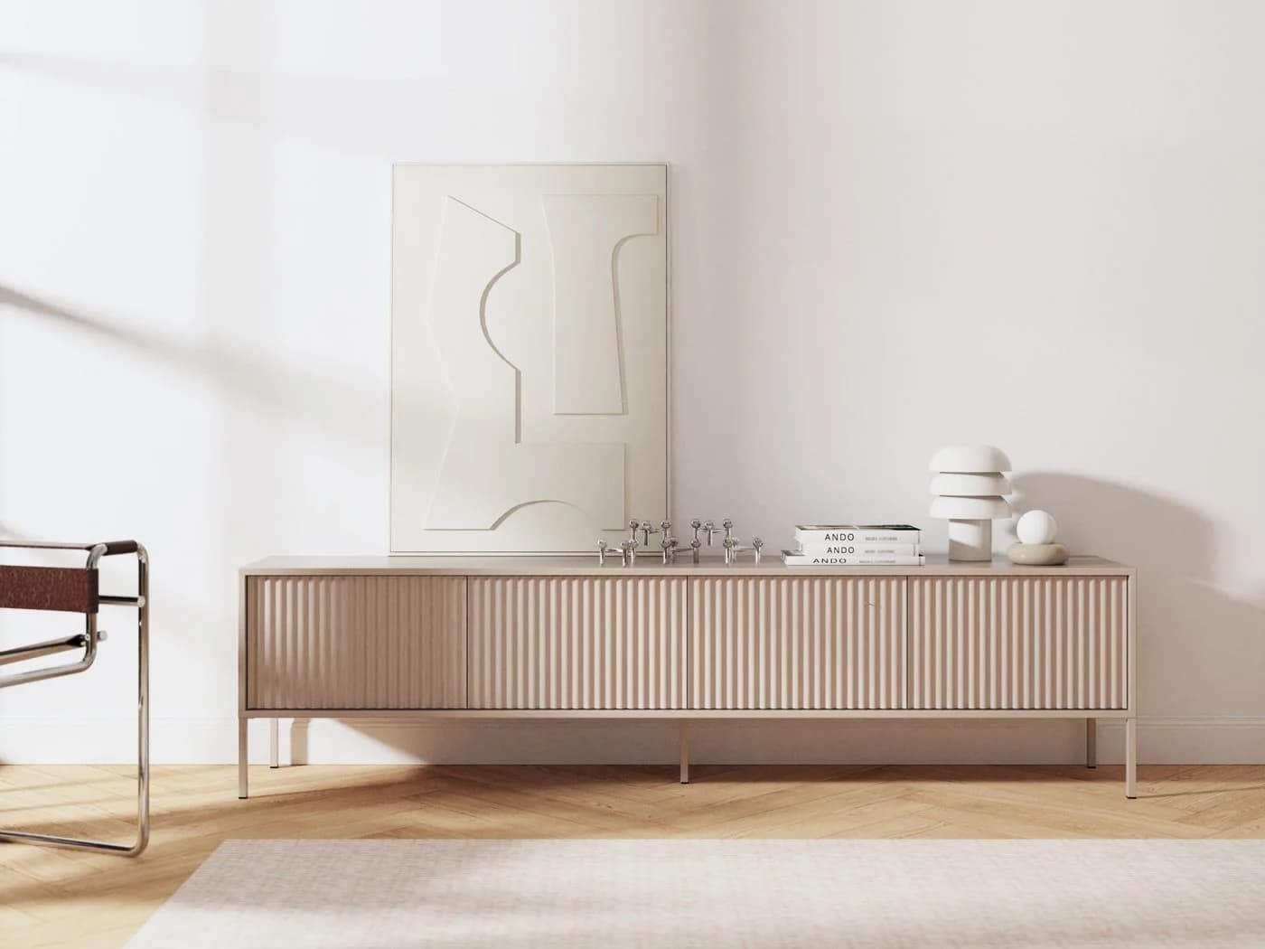 Beautysofa TV-Schrank NOTO 200 cm Moderner Stauraum für Wohnzimmer - Bild 2